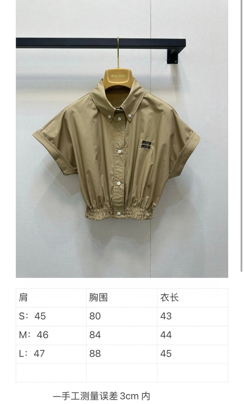 Miu Miu Shirts DailyWear 148717