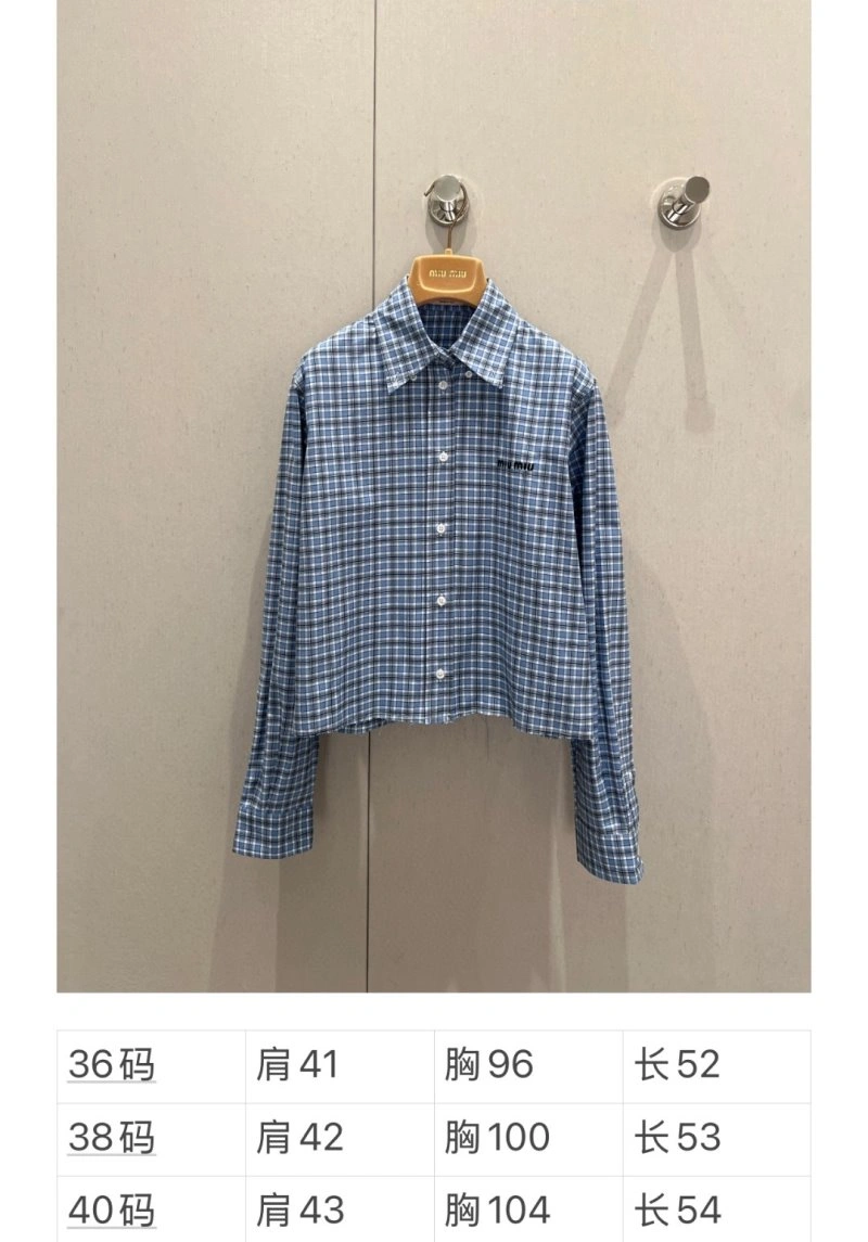 Miu Miu Shirts Versatile 148712