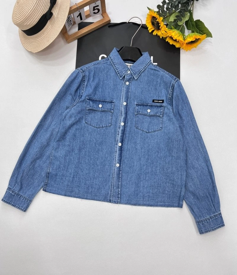 Miu Miu Shirts Supportive 154472