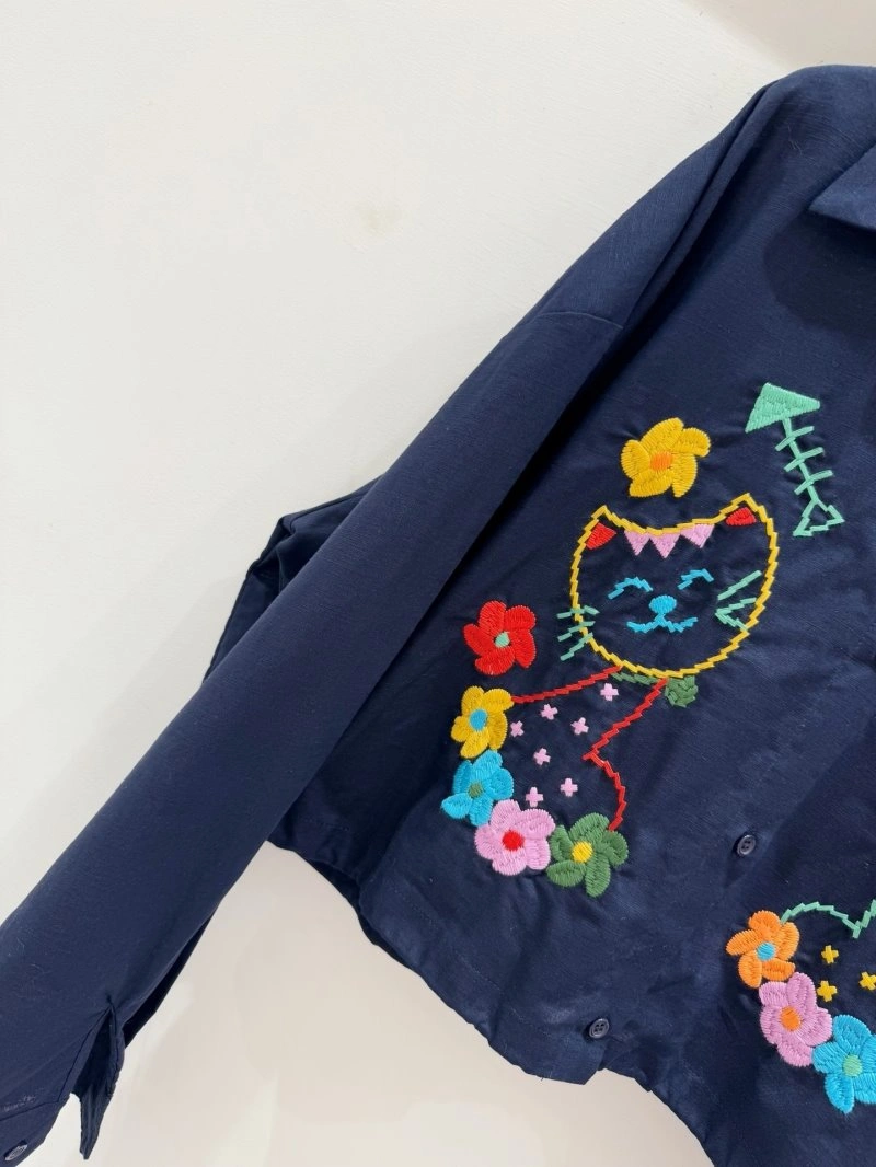 Miu Miu Shirts Fashionable 154464