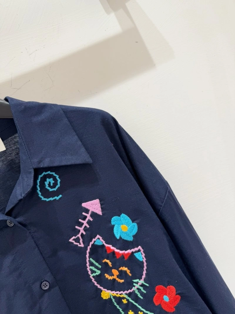 Miu Miu Shirts Fashionable 154464
