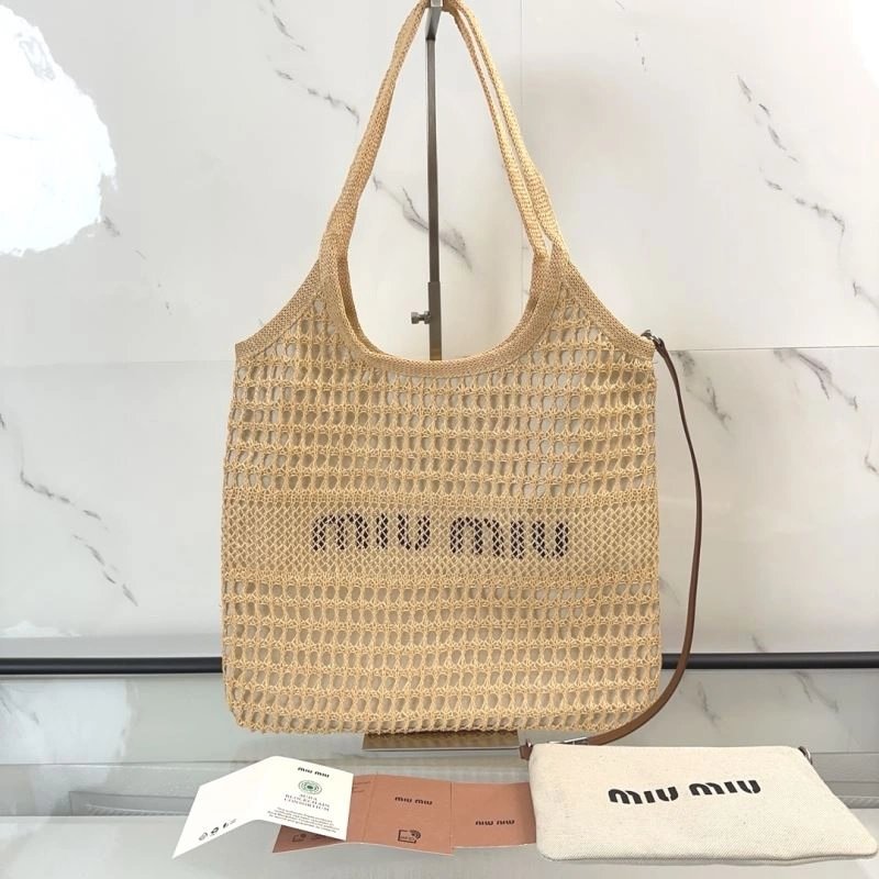 RelaxedFit Miu Miu Shopping Bags 58258