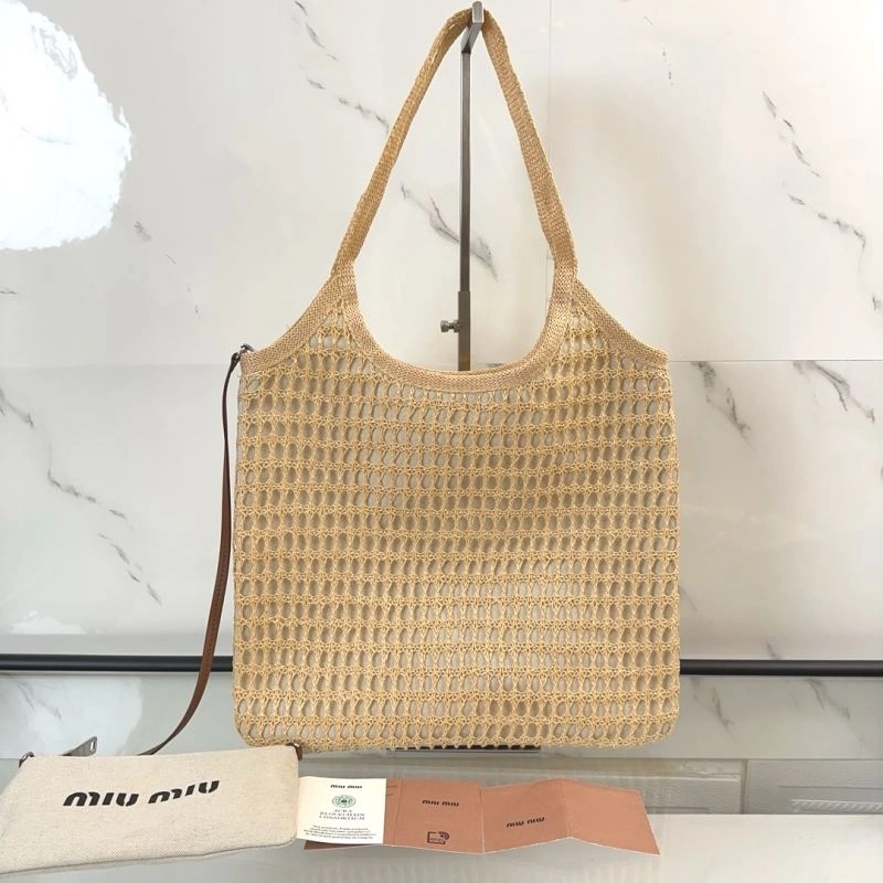RelaxedFit Miu Miu Shopping Bags 58258