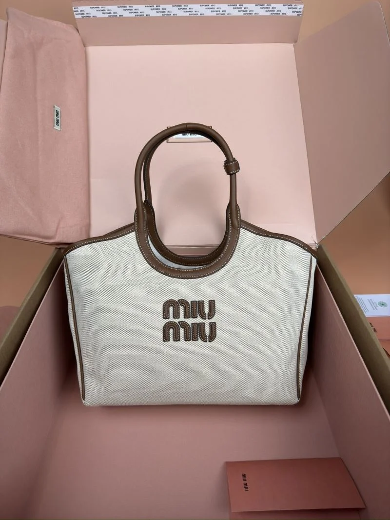 RelaxedFit Miu Miu Shopping Bags 56048