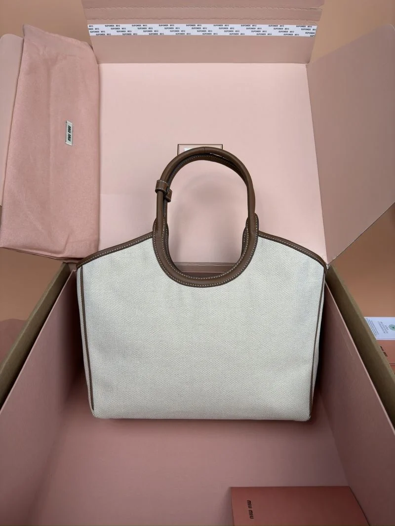 RelaxedFit Miu Miu Shopping Bags 56048