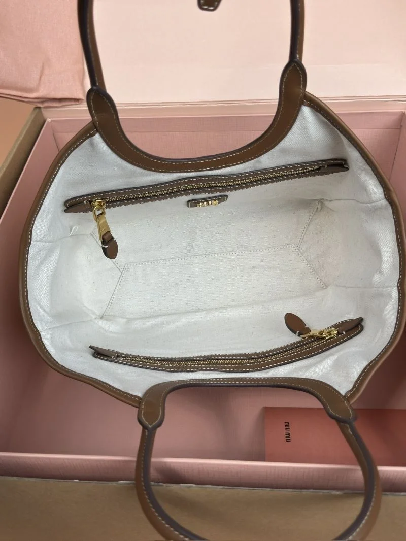 RelaxedFit Miu Miu Shopping Bags 56048