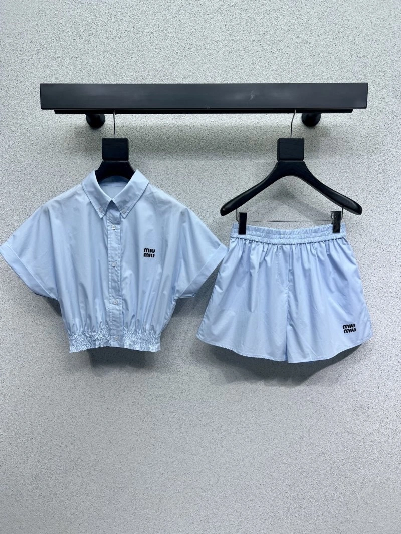 RelaxedFit Miu Miu Short Suits 151137