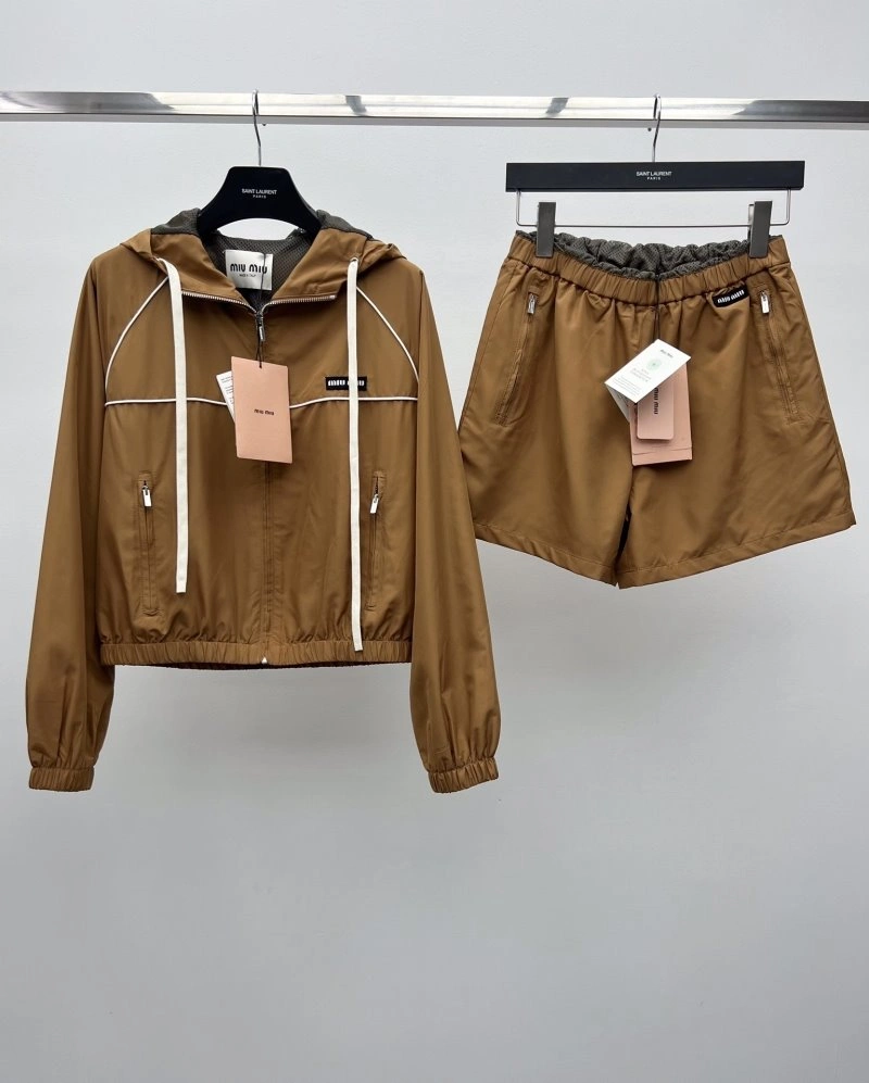 Miu Miu Short Suits HighQuality 156296