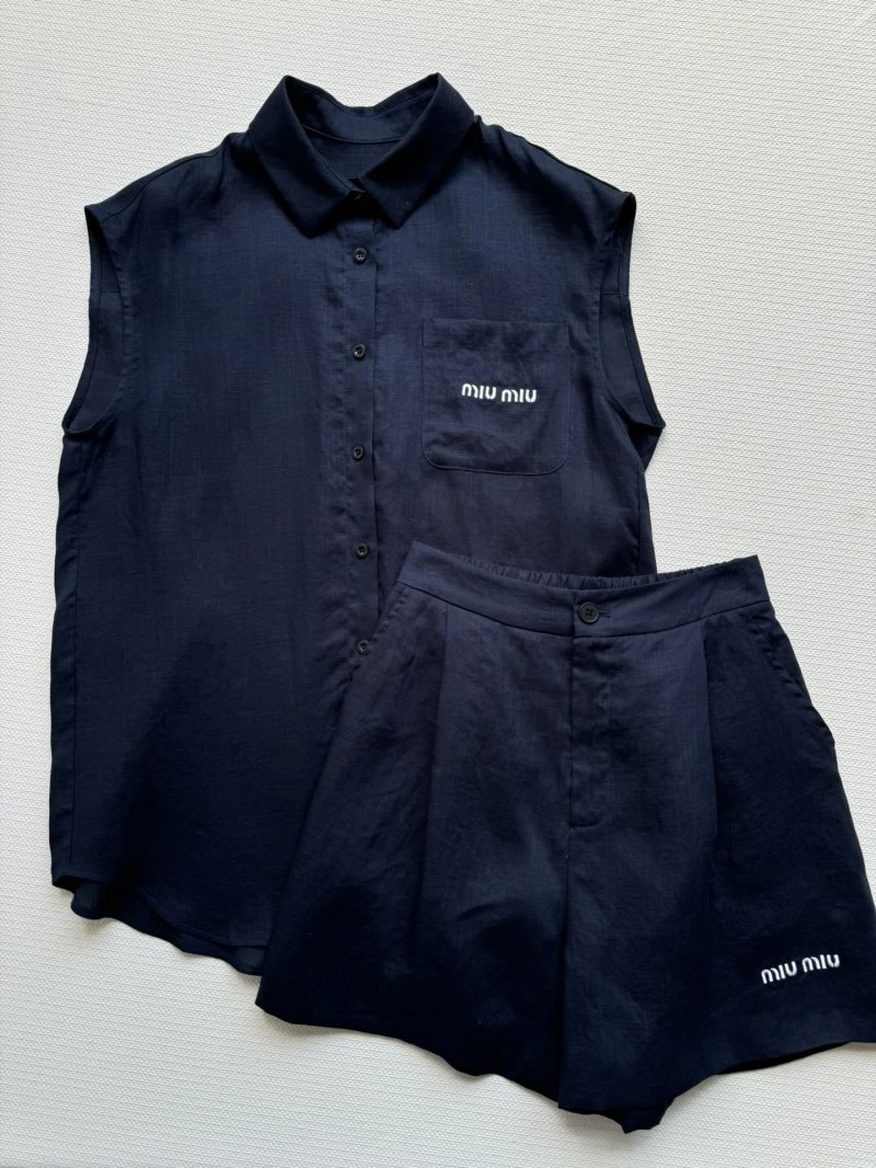 Miu Miu Short Suits Effortless 148682