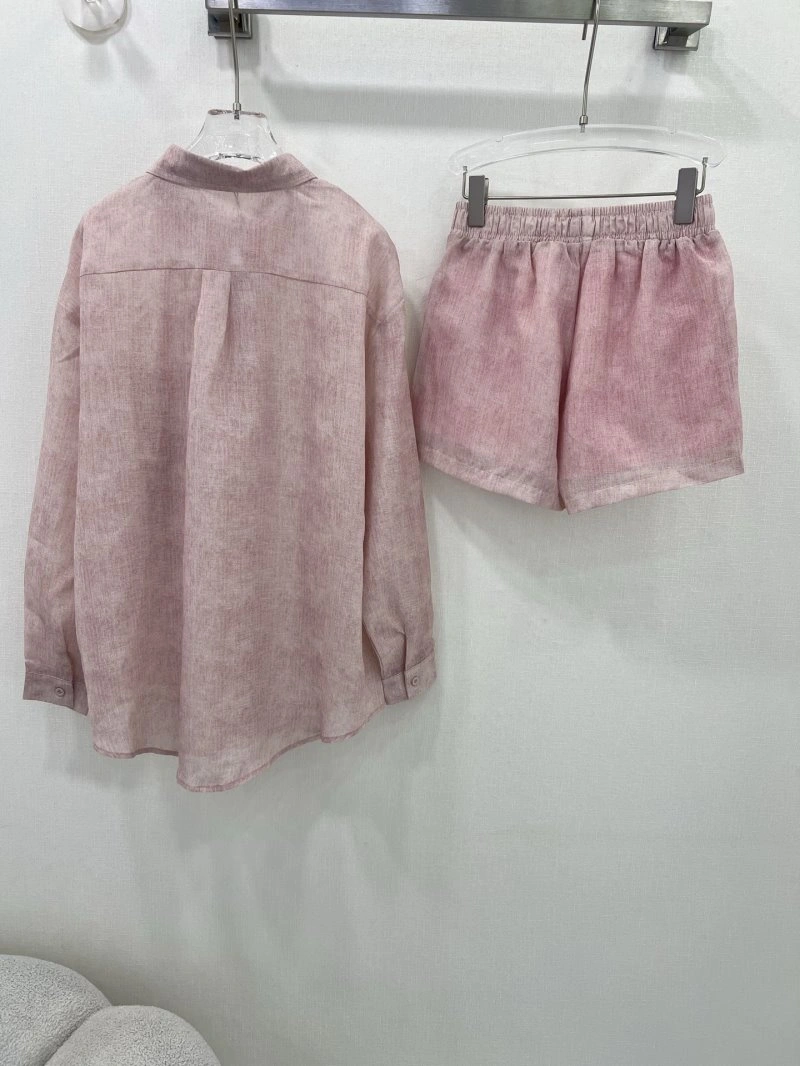 Miu Miu Short Suits Breathable 154459