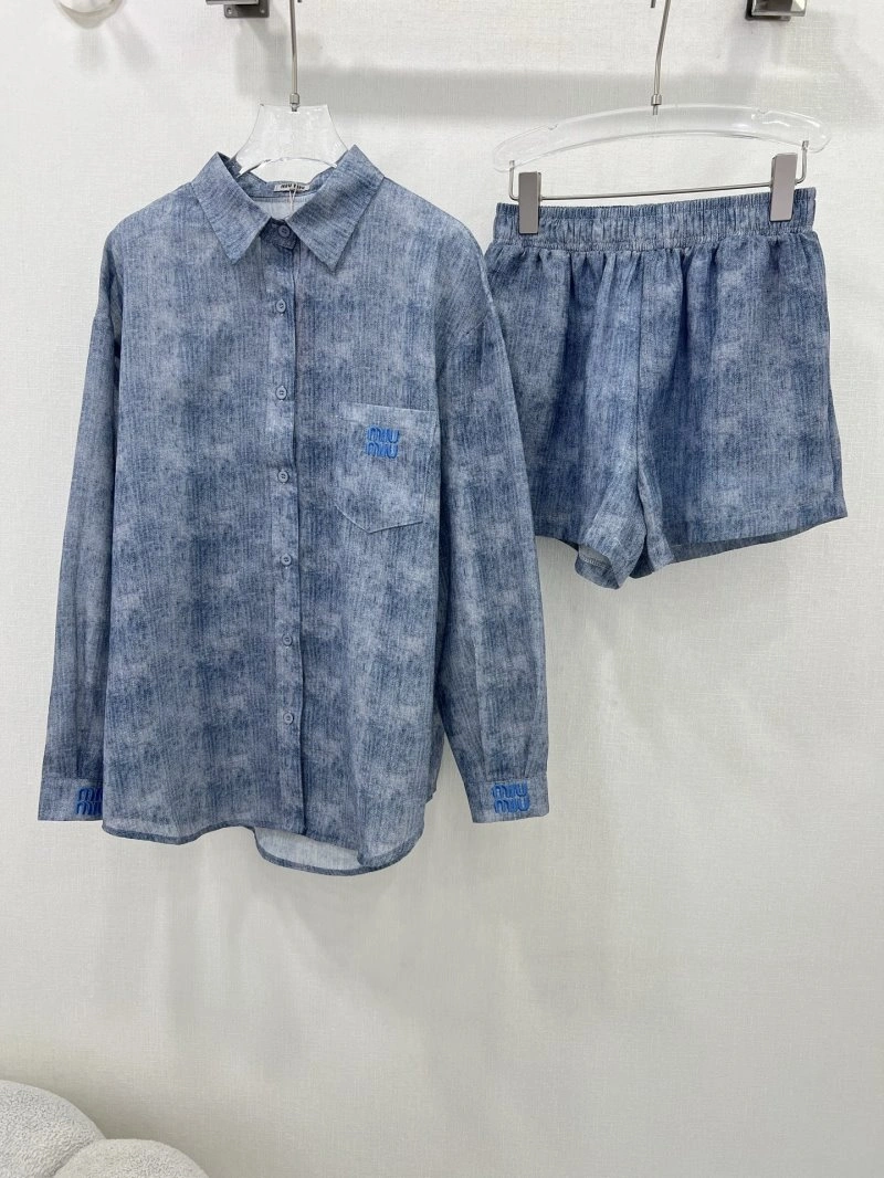 Modern Miu Miu Short Suits 154456