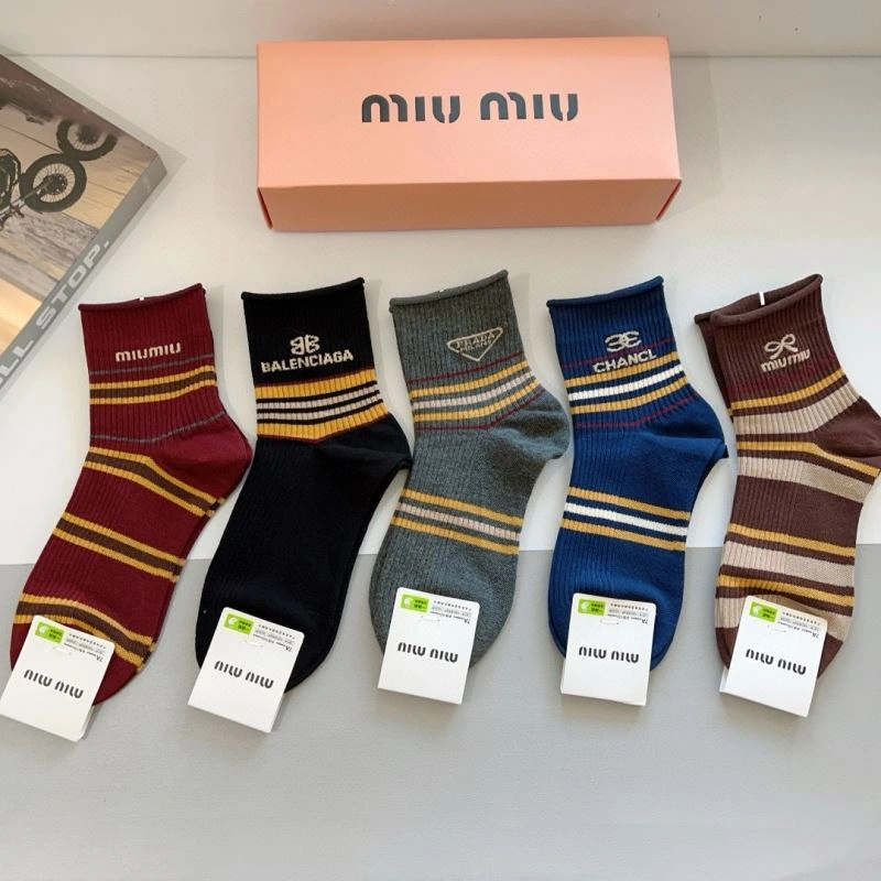 Colorful Miu Miu Socks 273186