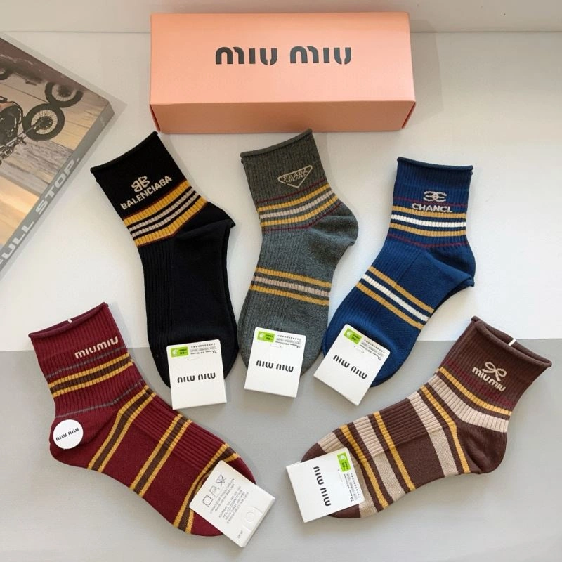 Colorful Miu Miu Socks 273186