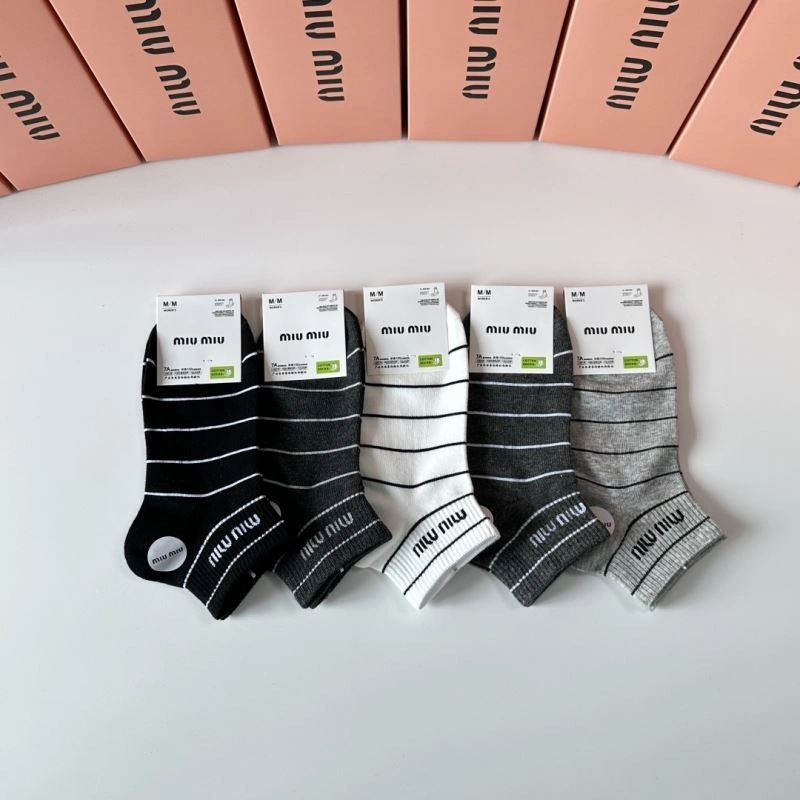 OdorResistant Miu Miu Socks 273528