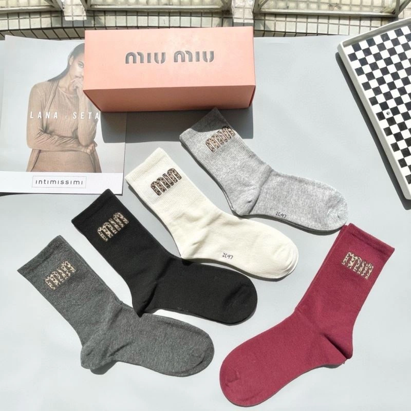 Miu Miu Socks Bright 273504