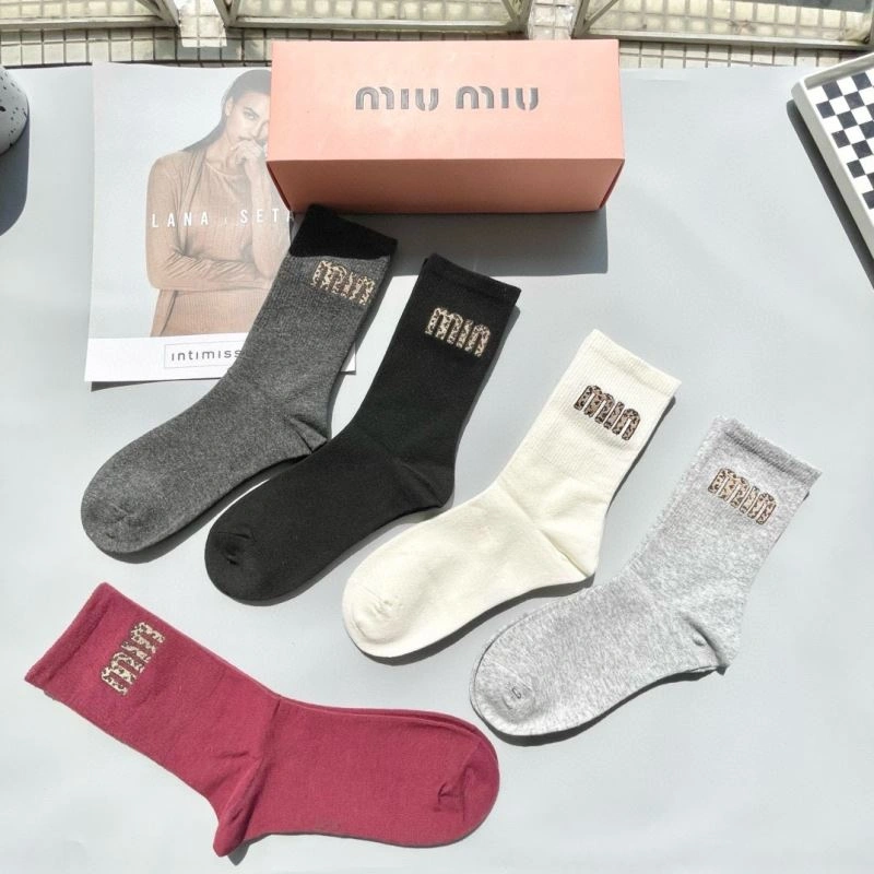 Miu Miu Socks Bright 273504