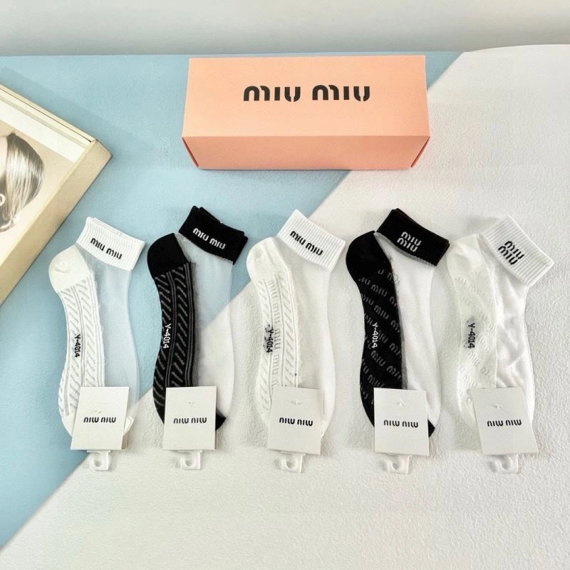 Miu Miu Socks Breathable 273500