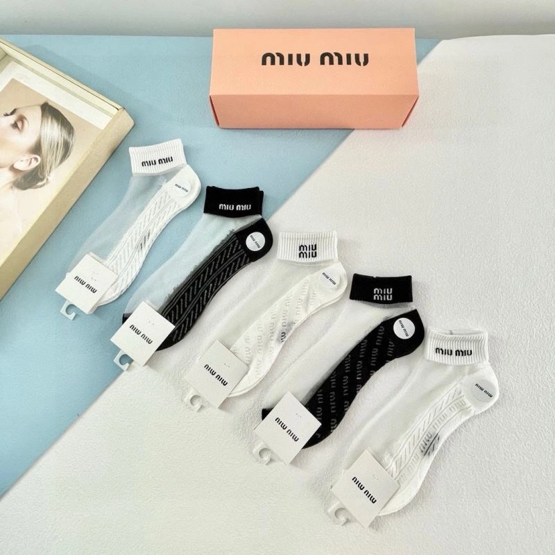 Miu Miu Socks Breathable 273500
