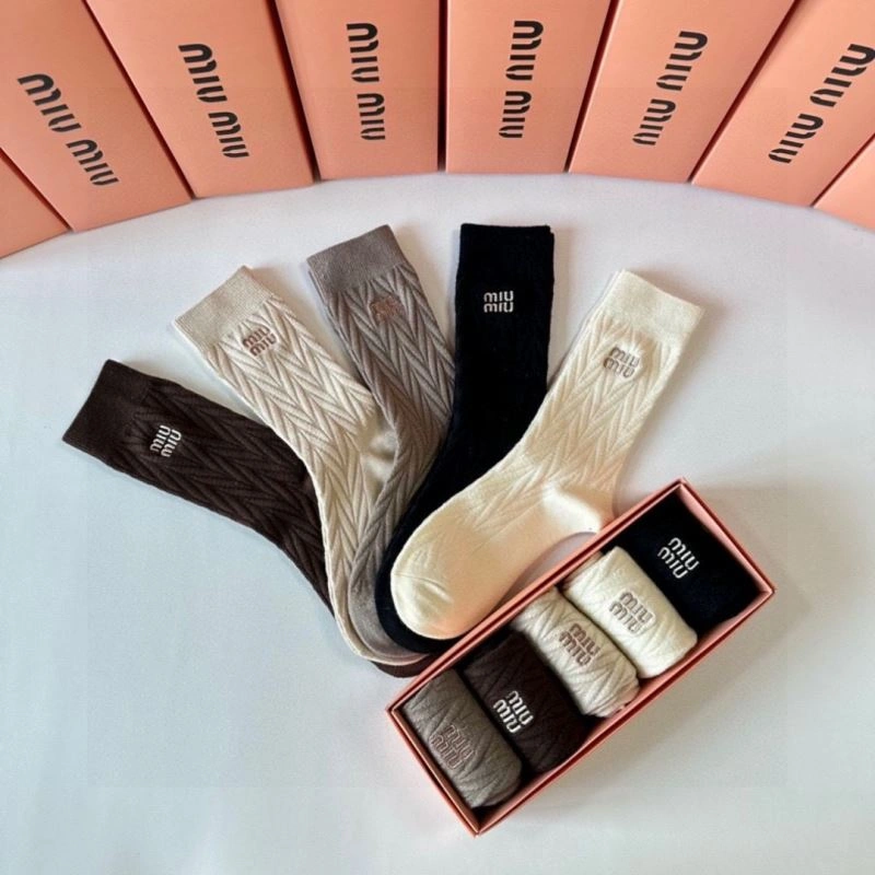 WaterResistant Miu Miu Socks 273515