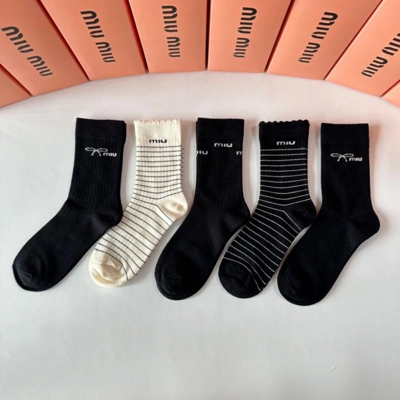 Miu Miu Socks Stretchable 273502
