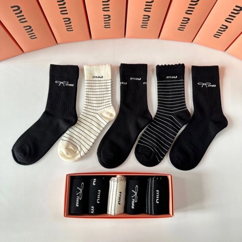 Miu Miu Socks Stretchable 273502