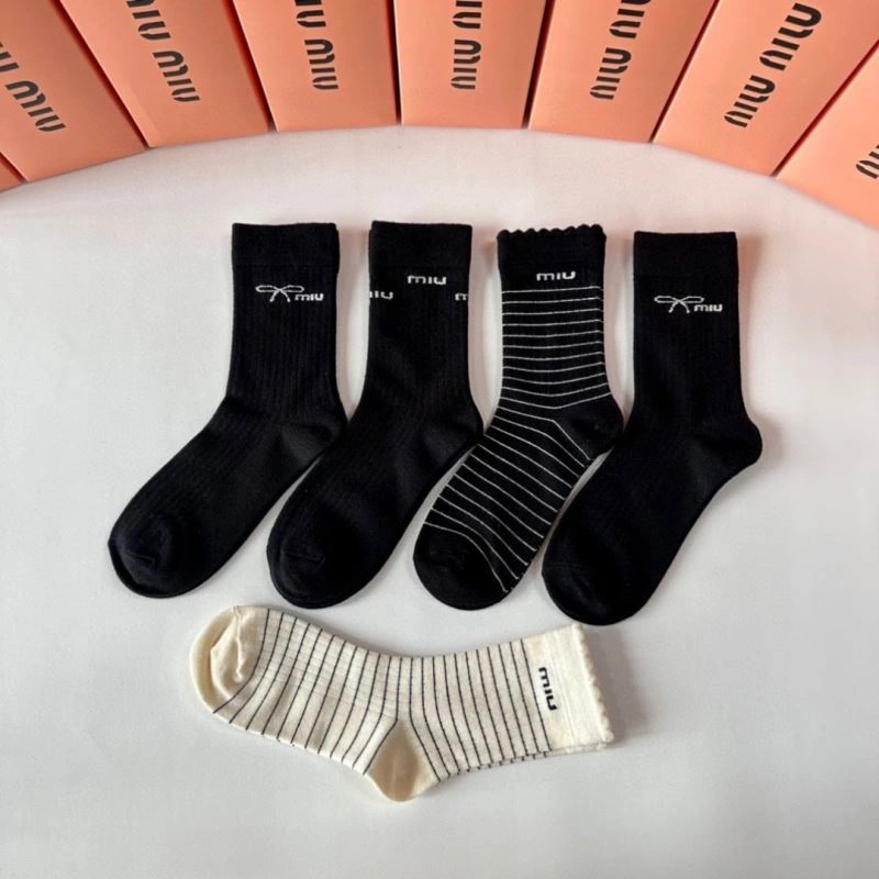 Miu Miu Socks Stretchable 273502