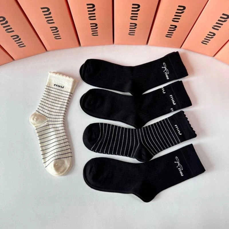 Miu Miu Socks Stretchable 273502
