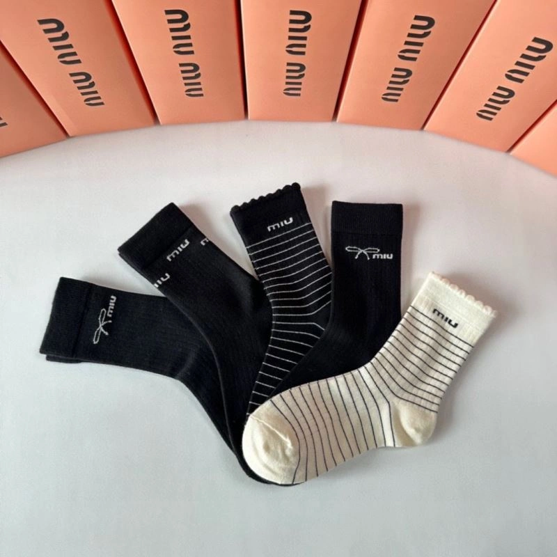 Miu Miu Socks Stretchable 273502