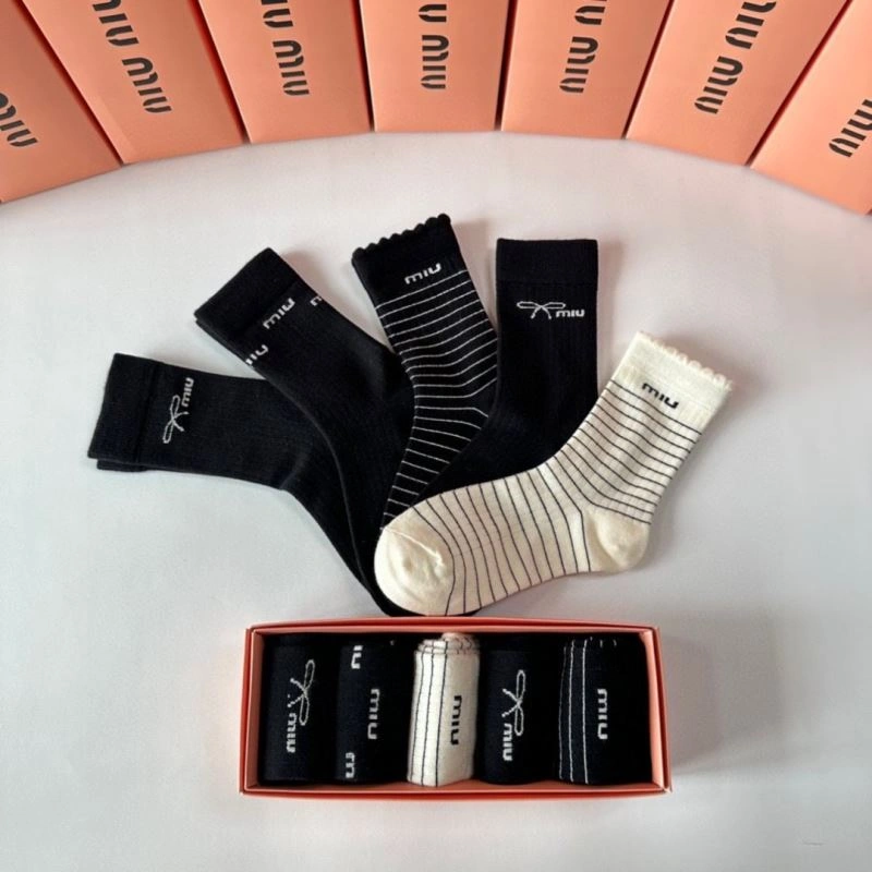 Miu Miu Socks Stretchable 273502