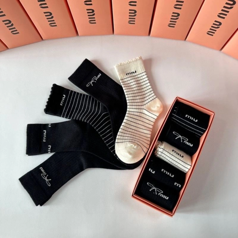 Miu Miu Socks Stretchable 273502