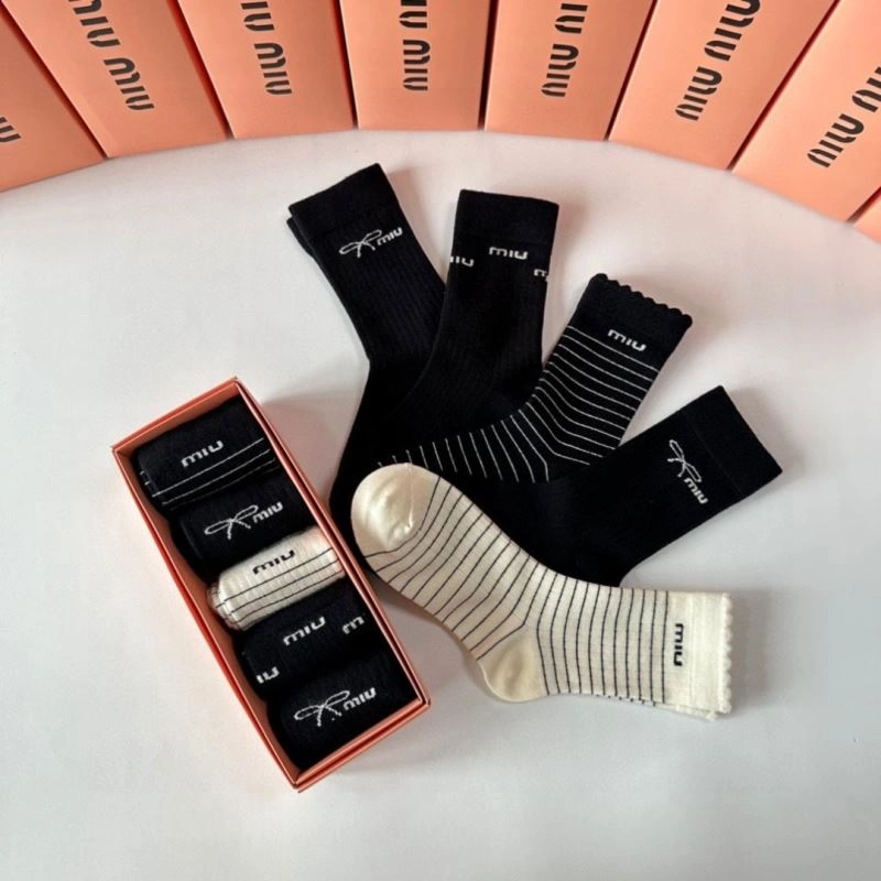 Miu Miu Socks Stretchable 273502
