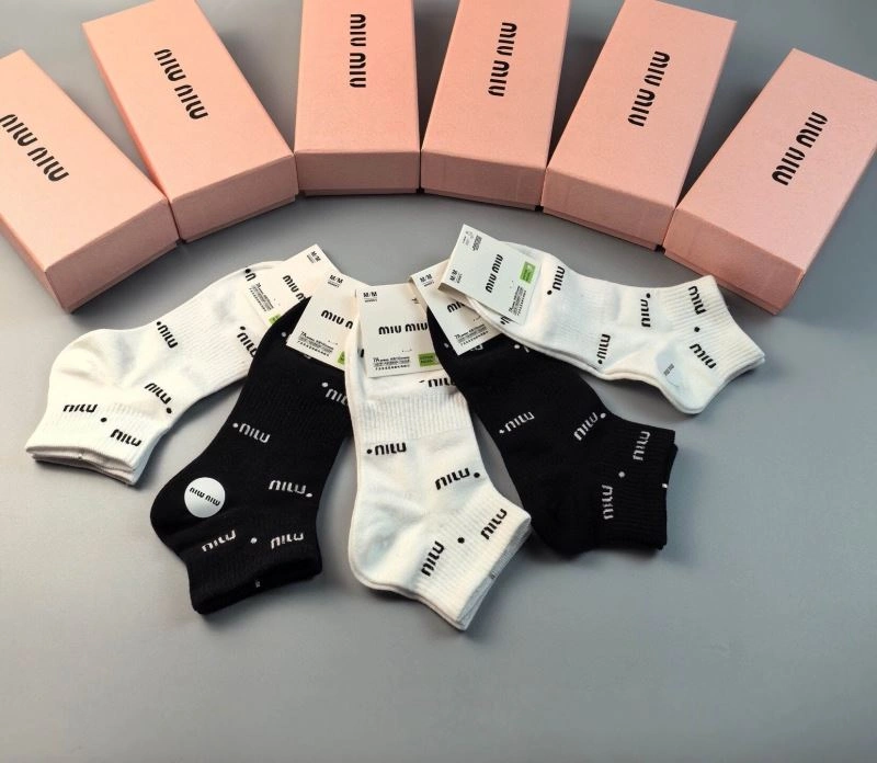 Sporty Miu Miu Socks 273508