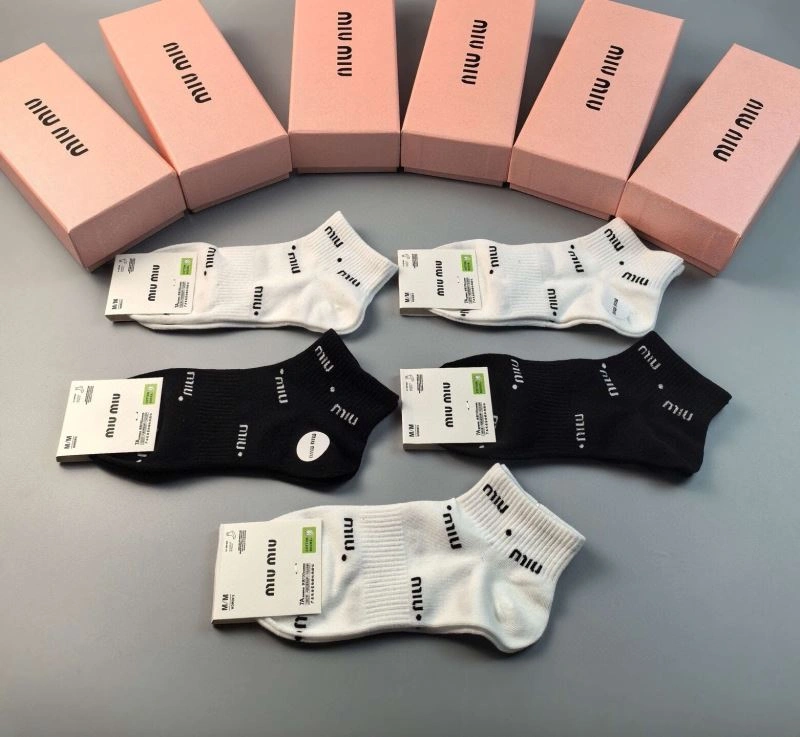 Sporty Miu Miu Socks 273508