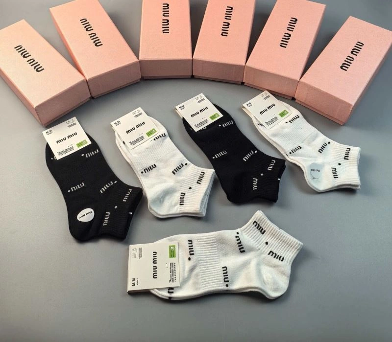 Sporty Miu Miu Socks 273508