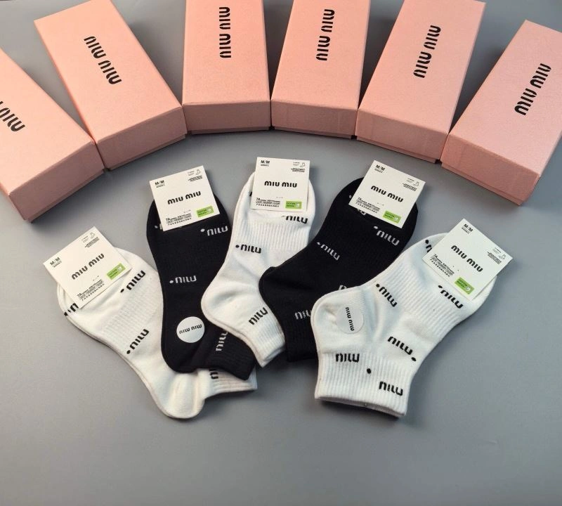 Sporty Miu Miu Socks 273508