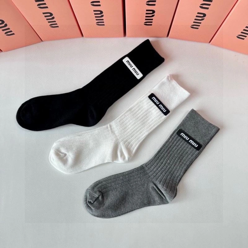 Casual Miu Miu Socks 273492