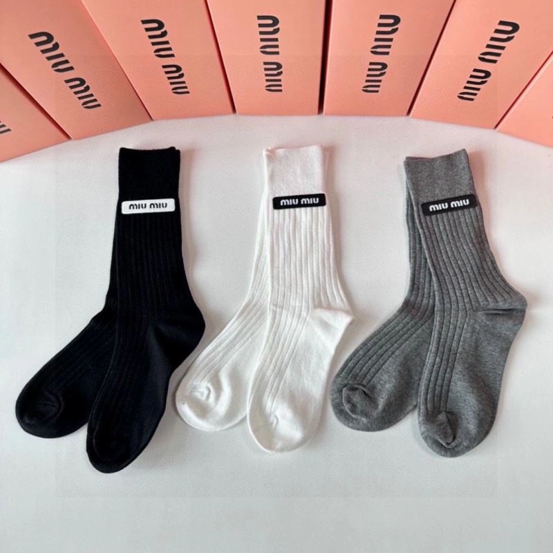 Casual Miu Miu Socks 273492