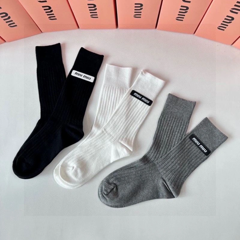 Casual Miu Miu Socks 273492