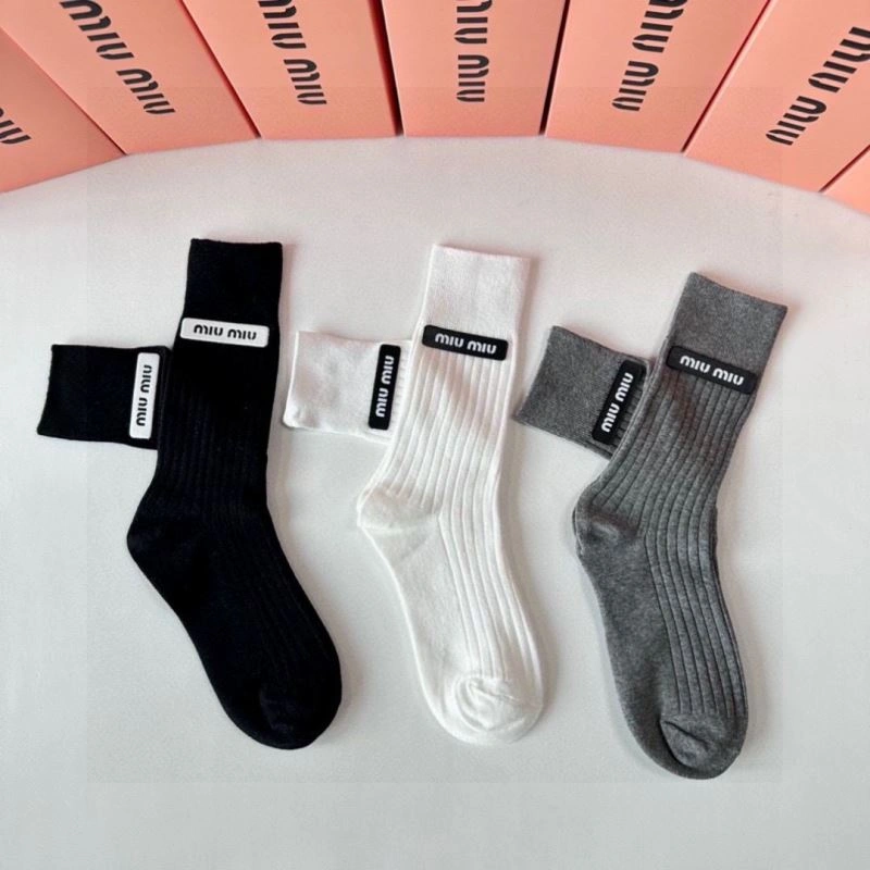 Casual Miu Miu Socks 273492