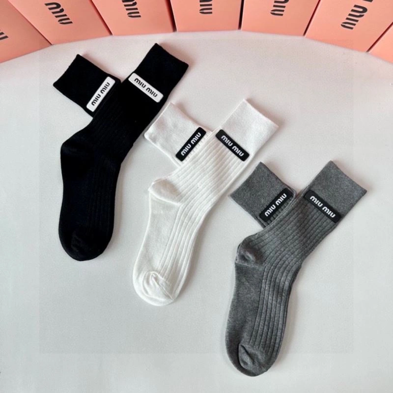 Casual Miu Miu Socks 273492