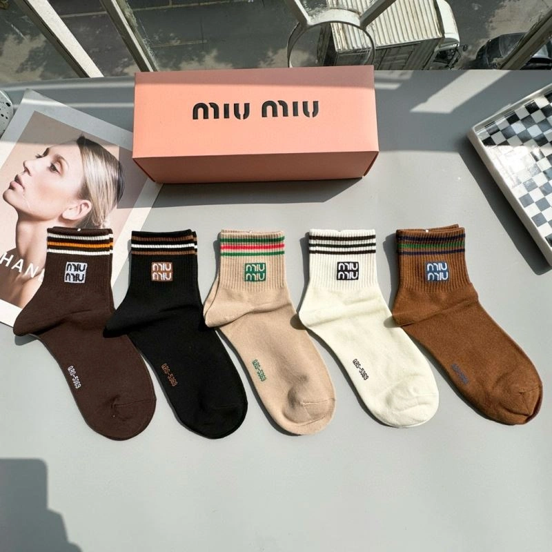 Miu Miu Socks Refined 273513