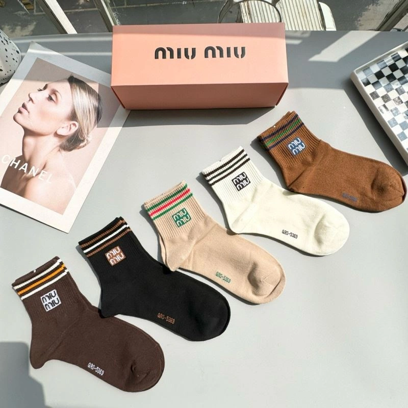 Miu Miu Socks Refined 273513