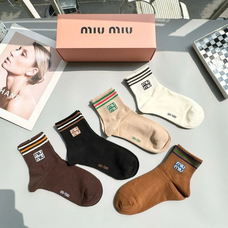Miu Miu Socks Refined 273513