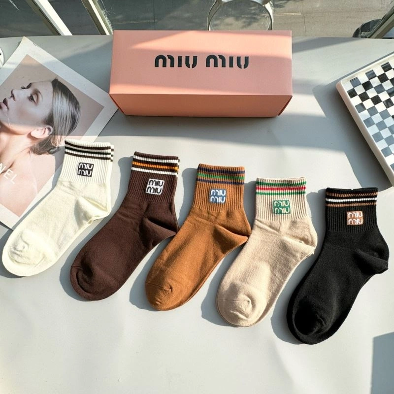 Miu Miu Socks Refined 273513