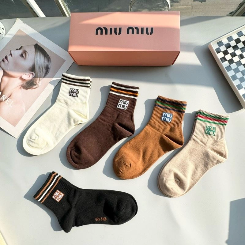 Miu Miu Socks Refined 273513