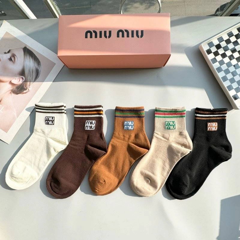 Miu Miu Socks Refined 273513