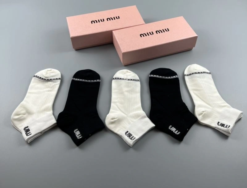 Miu Miu Socks SmoothTexture 274606