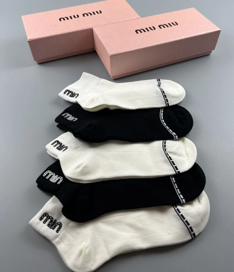 Miu Miu Socks SmoothTexture 274606