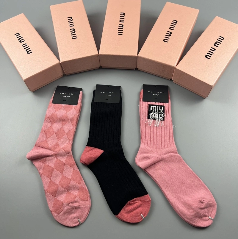 OdorResistant Miu Miu Socks 274435