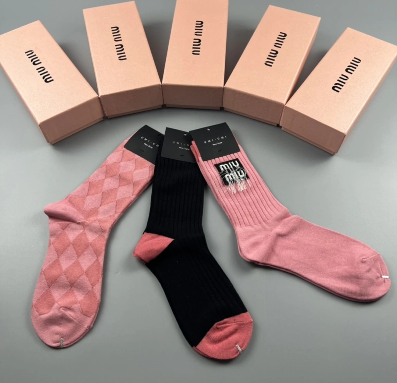 OdorResistant Miu Miu Socks 274435